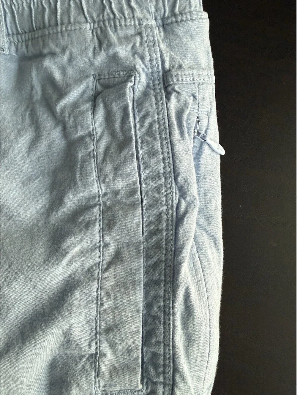 Birddogs Boomstick 6” Cotton Shorts Large Light Blue Coral Pink Liner Stretch